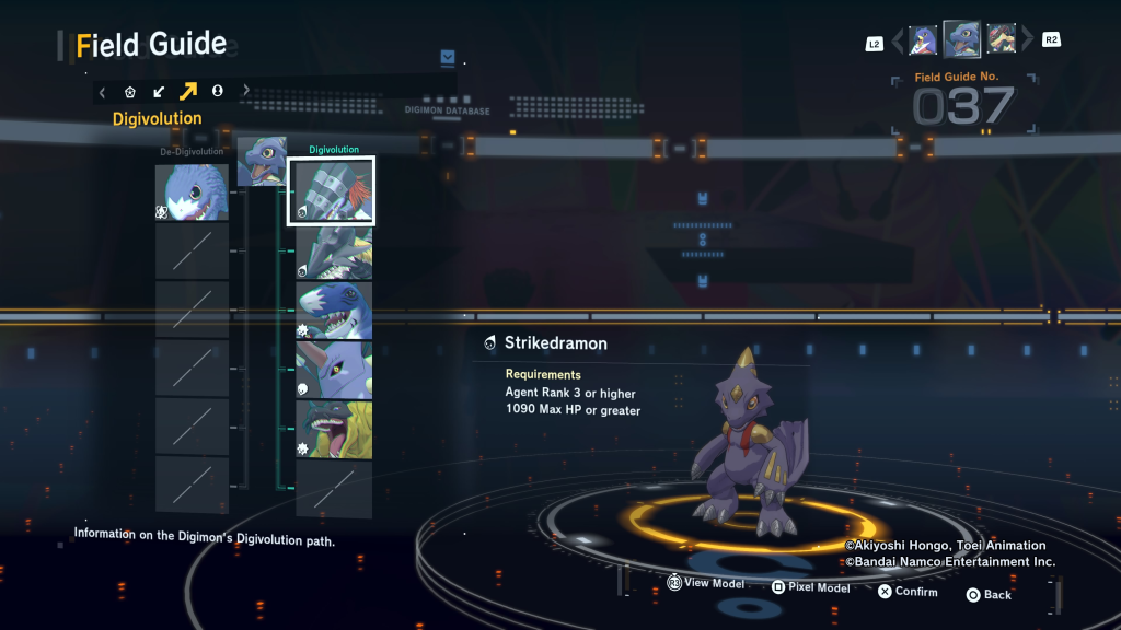 Monodramon Digivolution