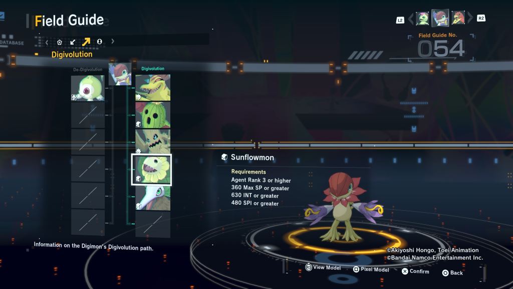 Floramon Digivolution