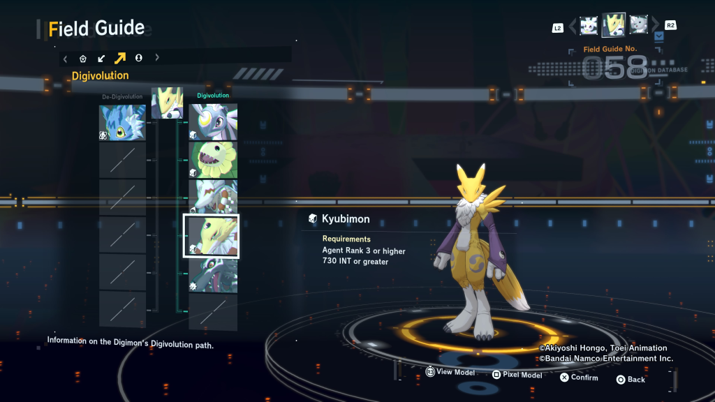 Renamon Digivolution