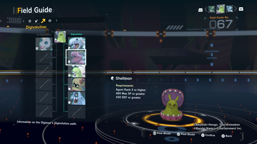 Syakomon Digivolution