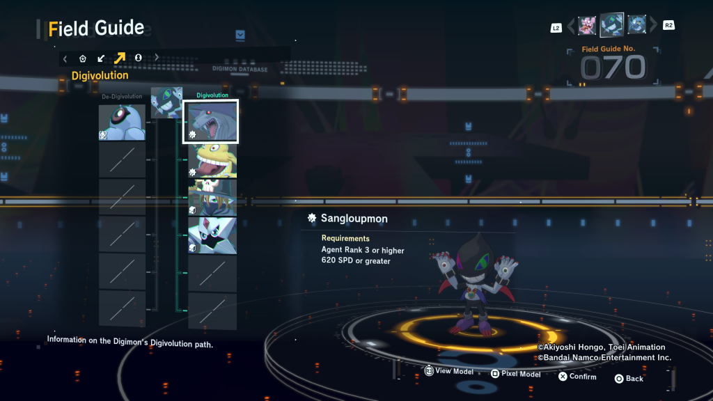 Dracmon Digivolution