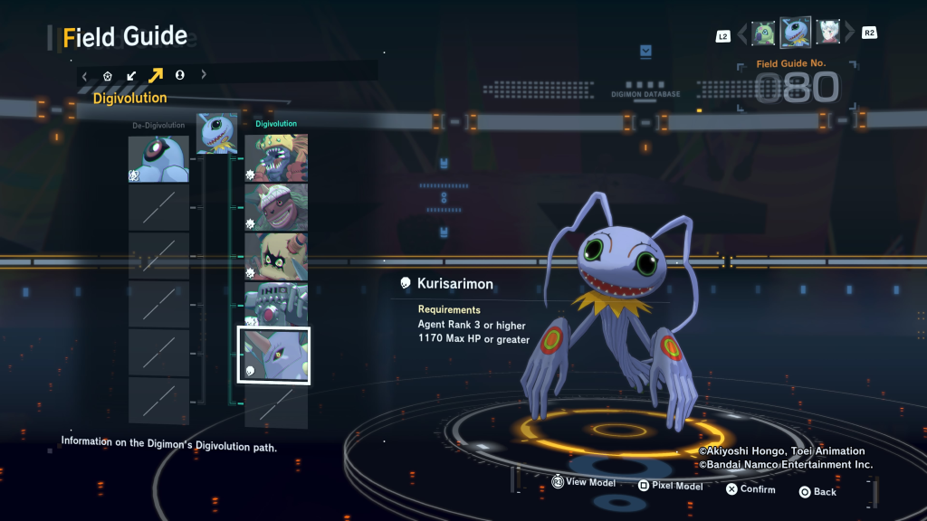 Keramon Digivolution