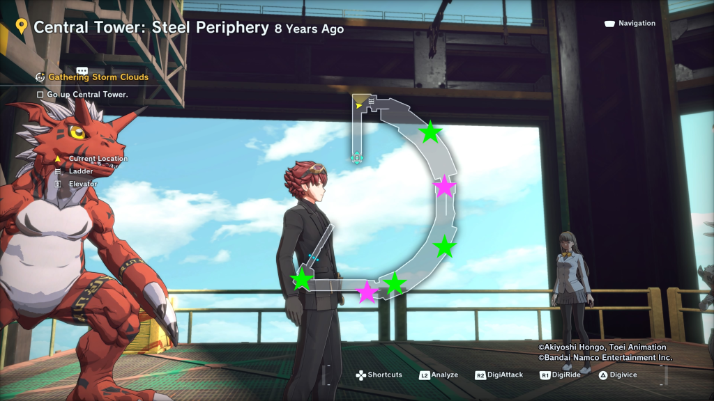 Central Tower Steel Periphery