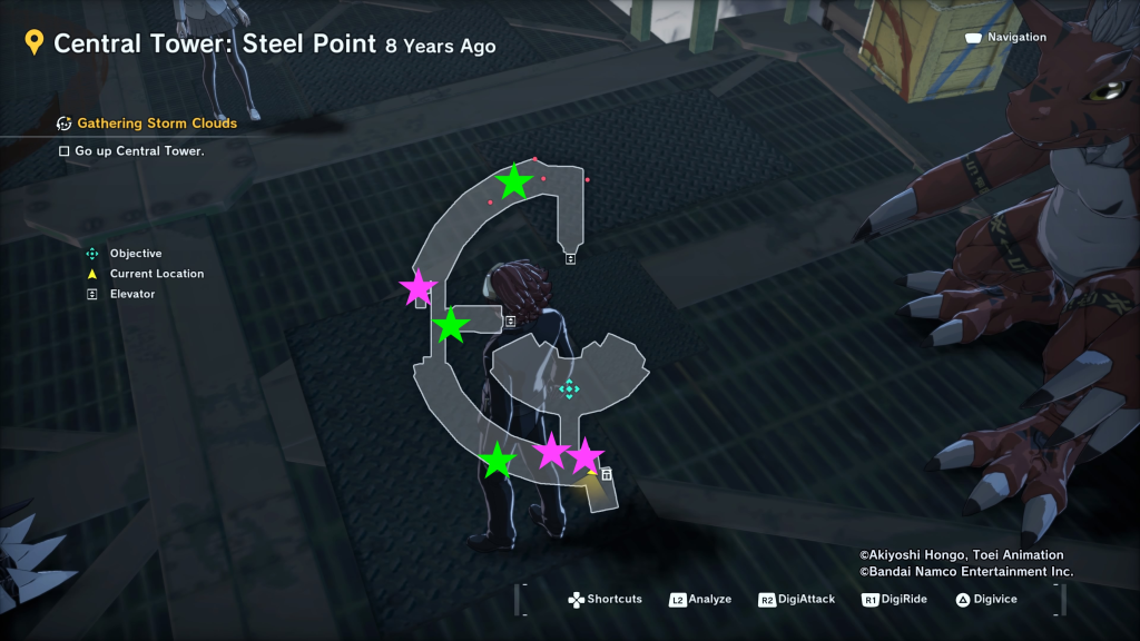 Central Tower Steel Point