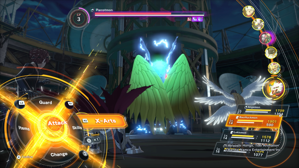 Parrotmon Boss Fight