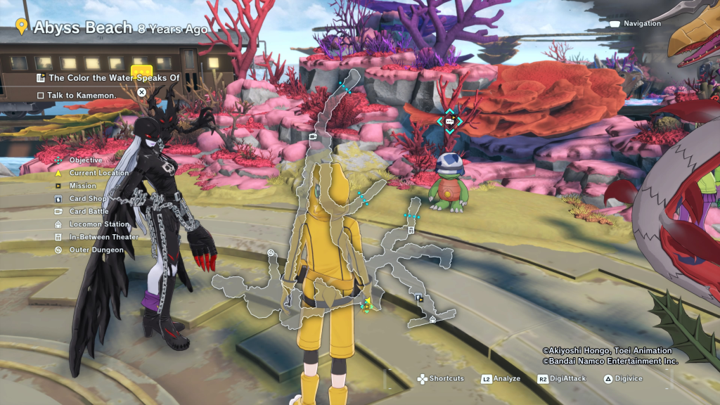 Digimon Story Time Stranger The Color the Water Speaks Of