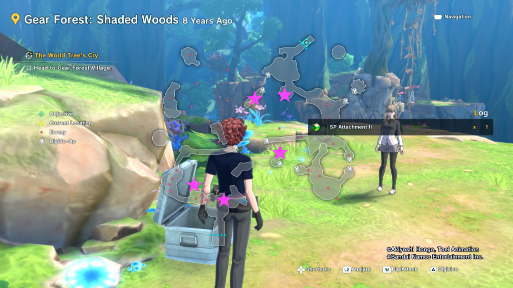 Digimon Story Time Stranger Gear Forest Shaded Woods Collectibles