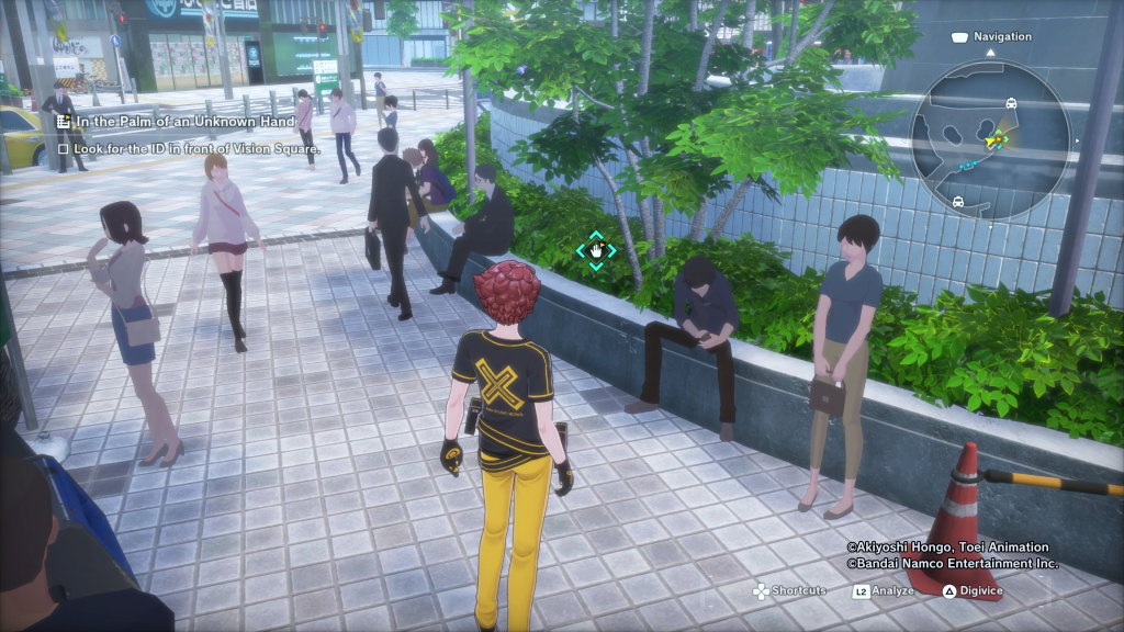 In the Palm of an Unknown Hand Digimon Story Time Stranger