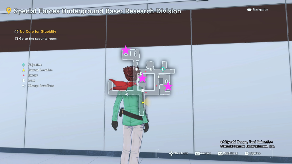 Digimon Story Time Stranger Special Forces Underground Base