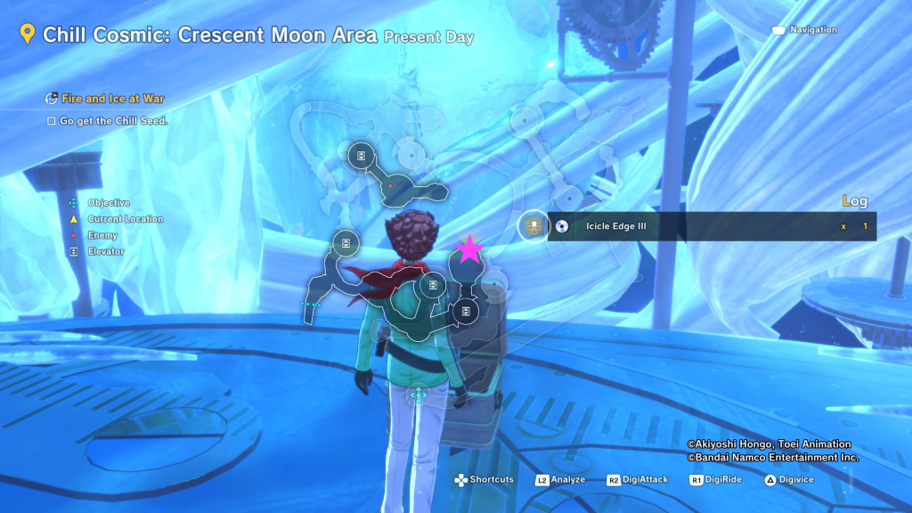 Digimon Story Time Stranger Chill Cosmic Crescent Moon Area