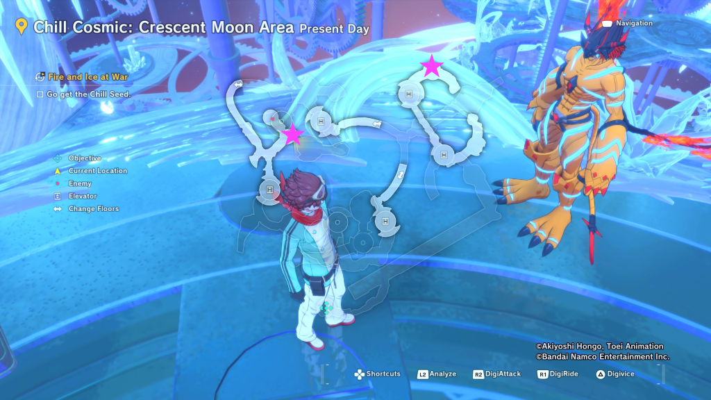 Chill Cosmic Crescent Moon Area Digimon Story Time Stranger