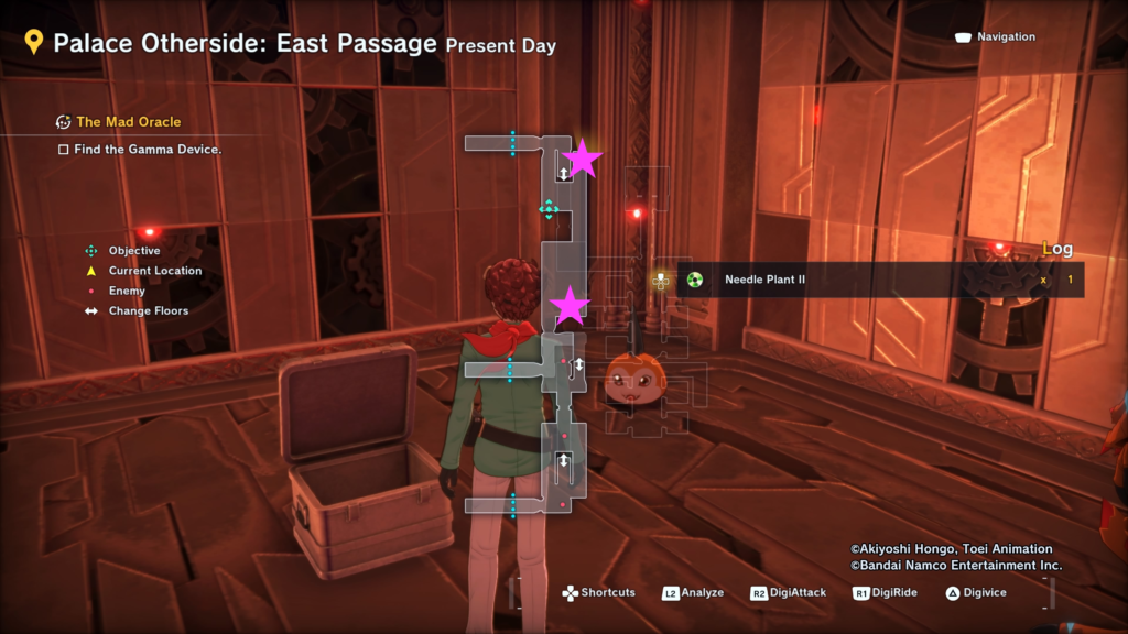 Digimon Story Time Stranger Palace Otherside East Passage