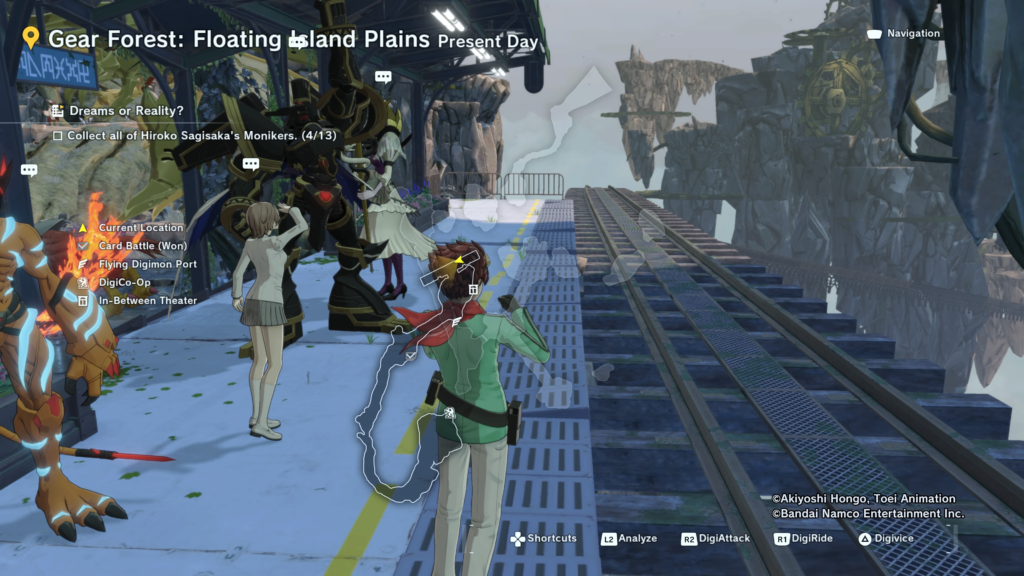 Gear Forest Floating Island Plains Hiroko Sagisaka's Moniker