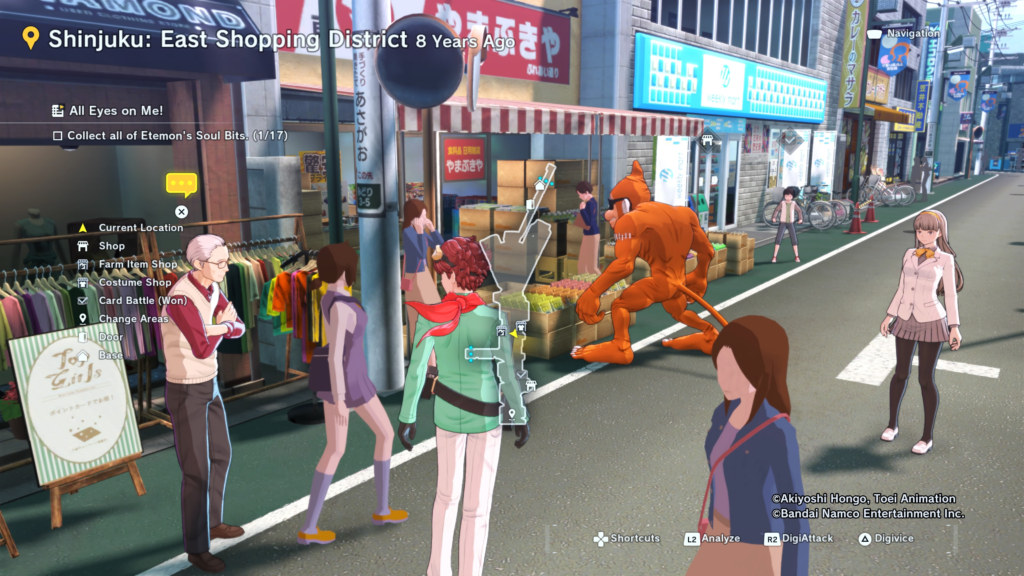 Digimon Story Time Stranger All Eyes on Me Side Mission