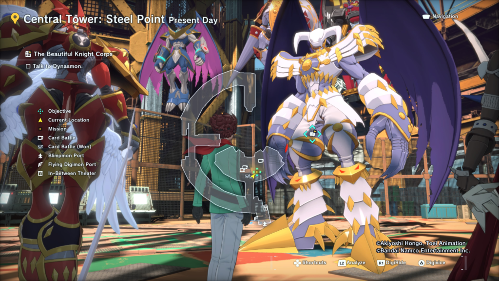 Digimon Story Time Stranger The Beautiful Knight Corps Side Mission