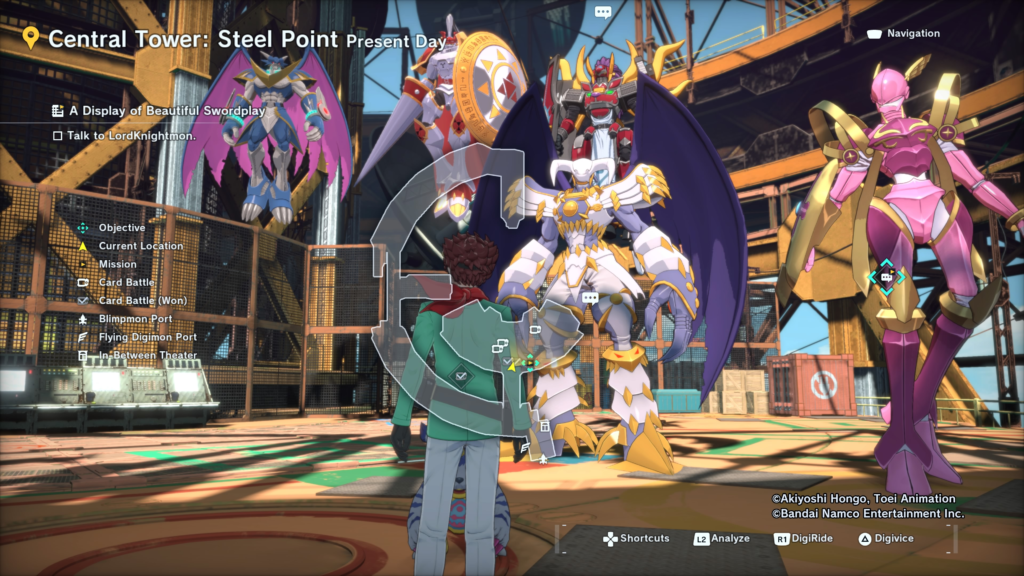 Digimon Story Time Stranger A Display of Beautiful Swordplay Side Mission