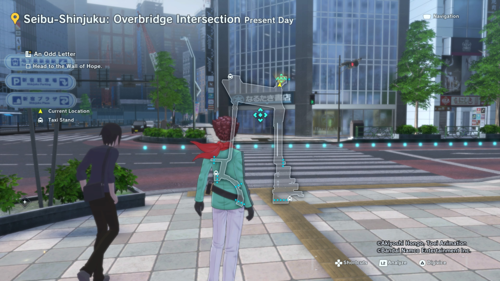 Wall of Hope in An Odd Letter Digimon Story Time Stranger