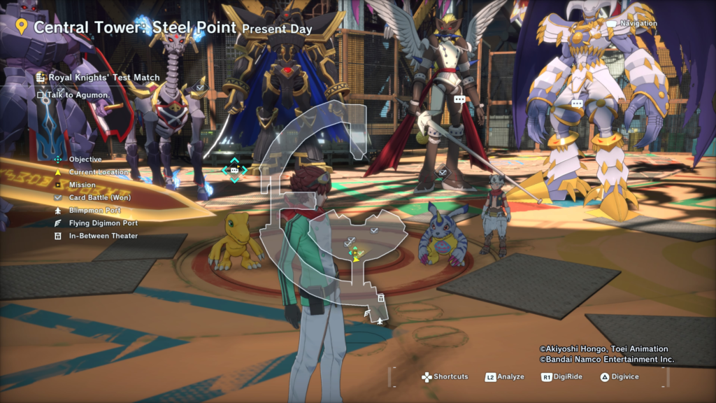 Digimon Story Time Stranger Royal Knights' Test Match Side Mission