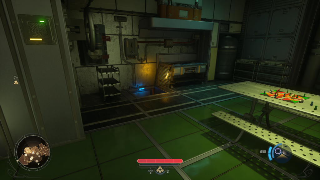 Use vent to reach your cabin