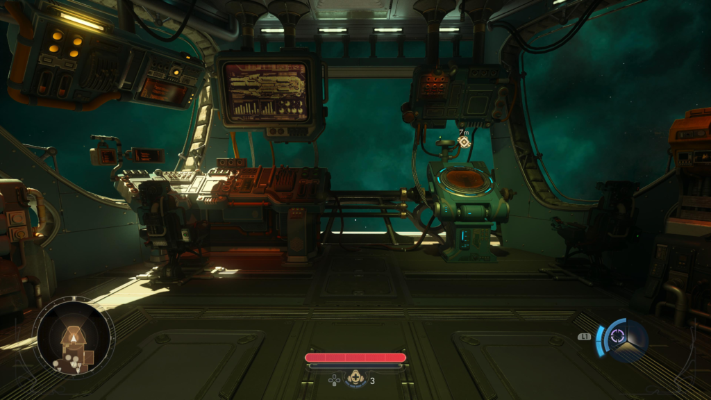 use astrogator in the cockpit to reach horizon point