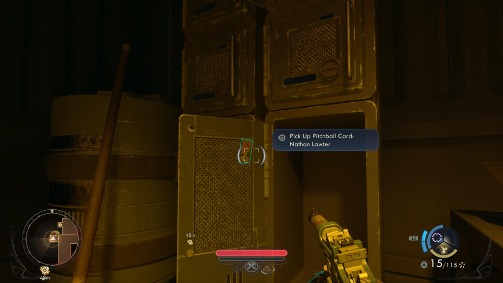 the outer worlds 2 Pitchball card nathan lawter