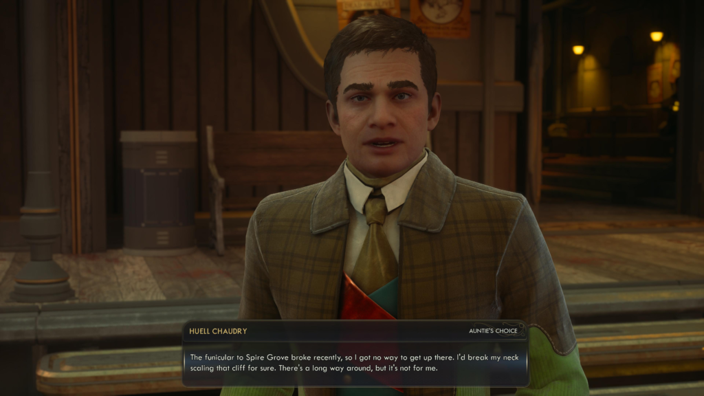 The Outer Worlds 2 Perilous Journey to the Grove task