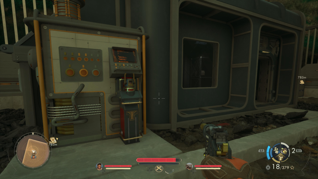 building with the fuse receptacle