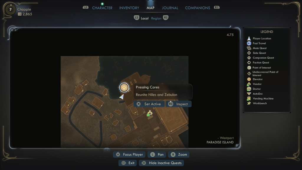 Pressing Cares The Outer Worlds 2