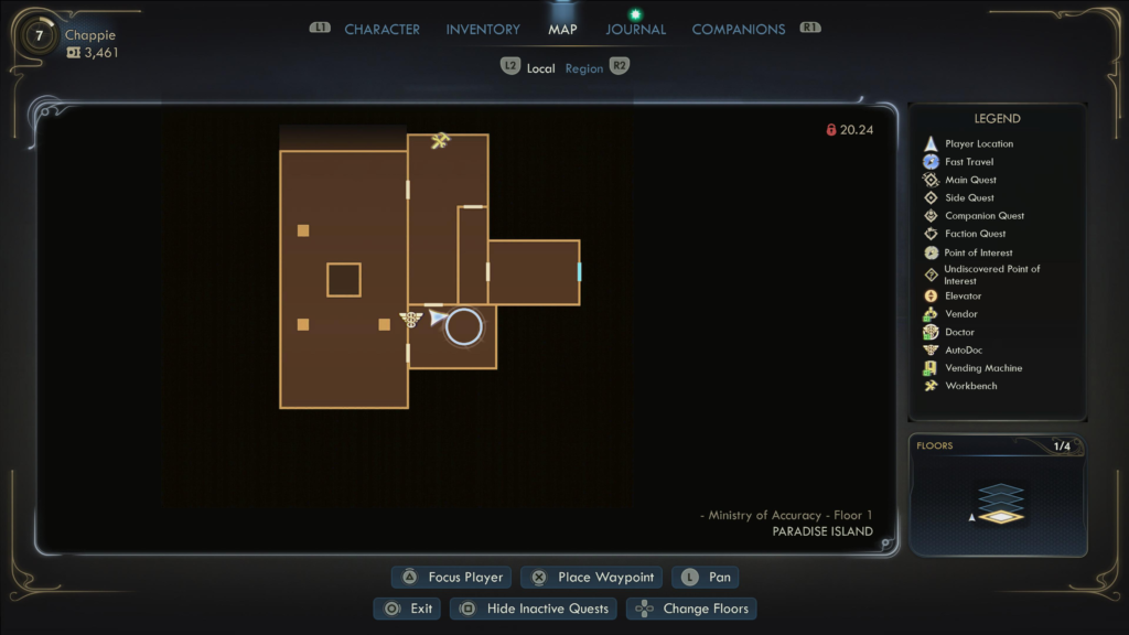advanced decryption key on Ministry of Accuracy Floor 1
