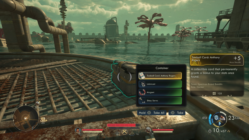 The Outer Worlds 2 Tossball Card