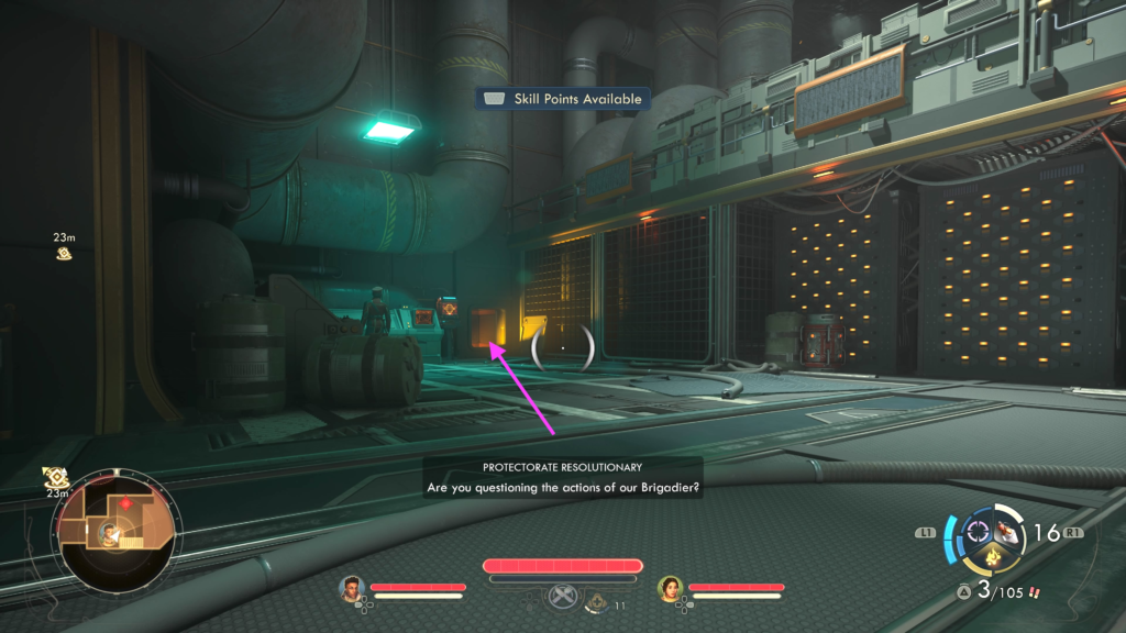 use vents to sneak past enemies