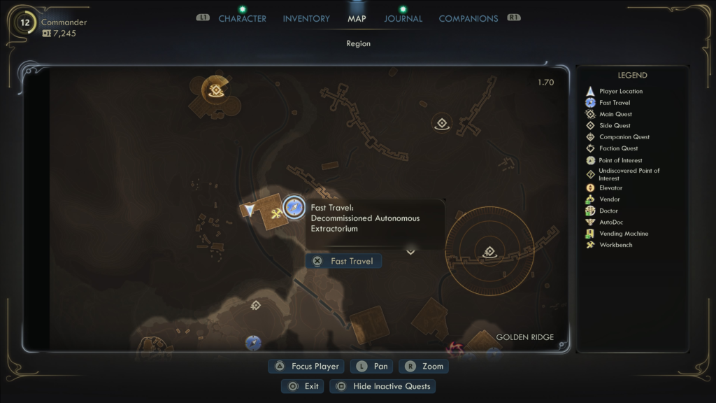 Decommissioned Autonomous Extractorium Mural Fragment