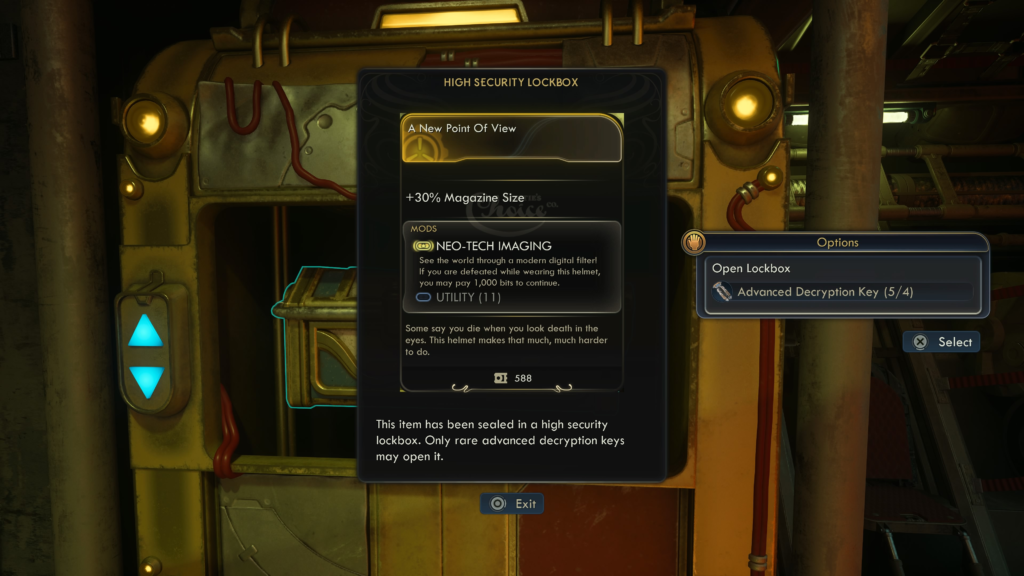 A New Point of View High Security Lockbox