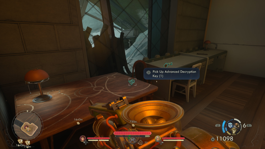 Advanced Decryption Key in Excogitation Chapel