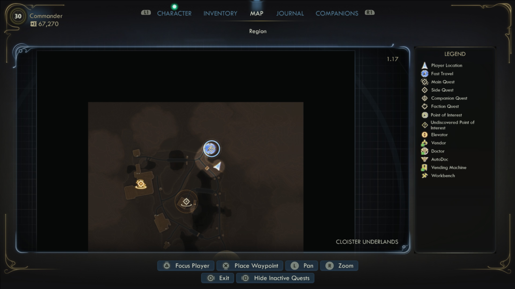 Advanced decryption key Cloister Underlands