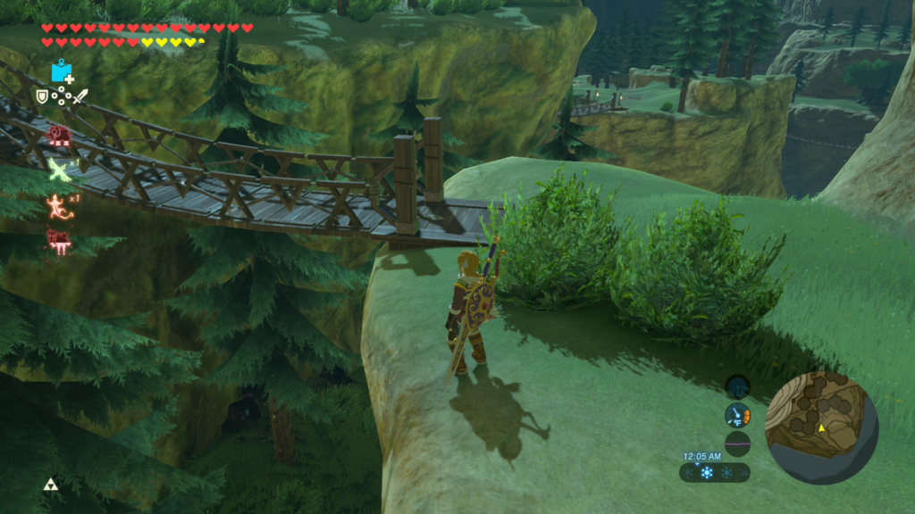 ore veins under the bridge