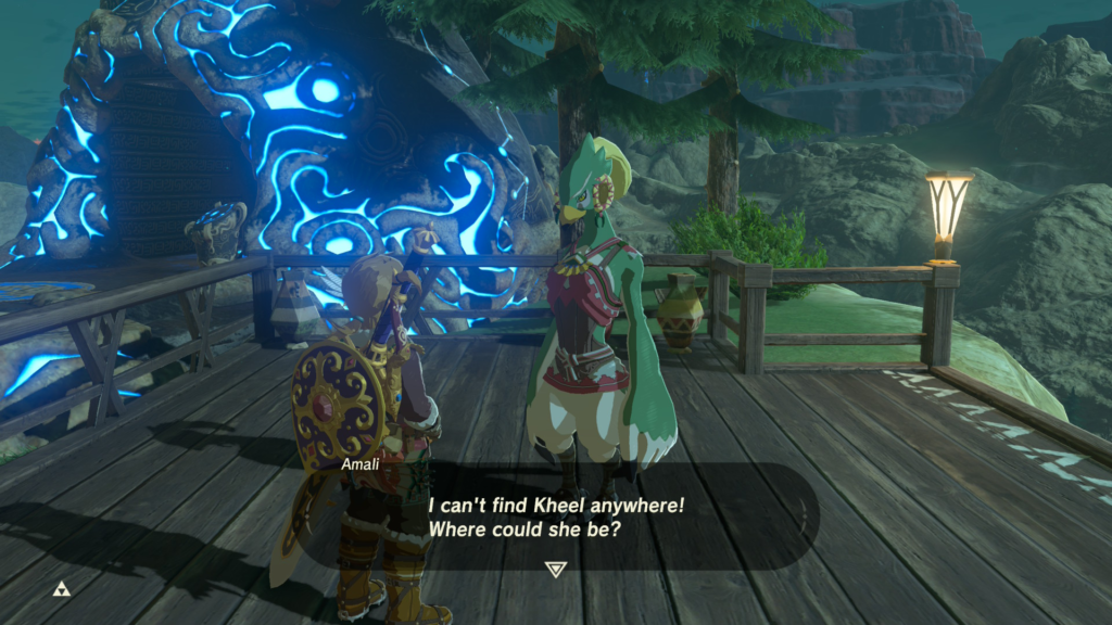 Amali looking for Kheel