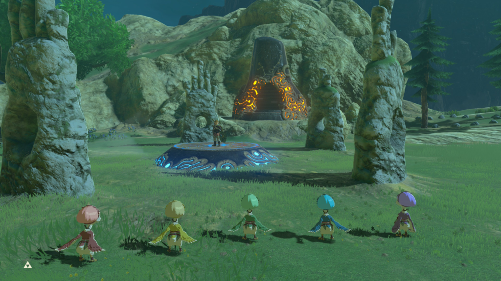 The shrine has been revealed!