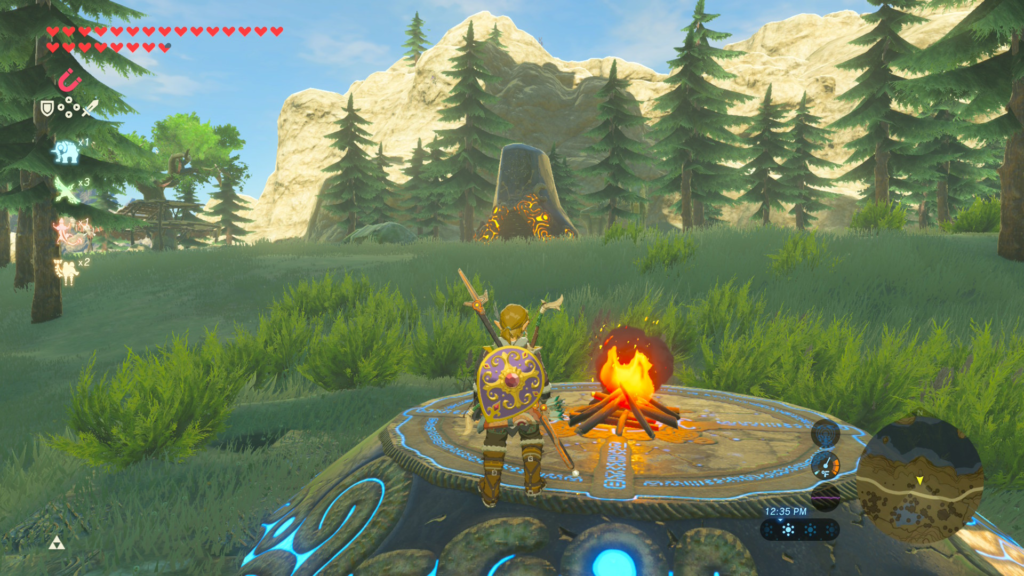 The shrine as risen!