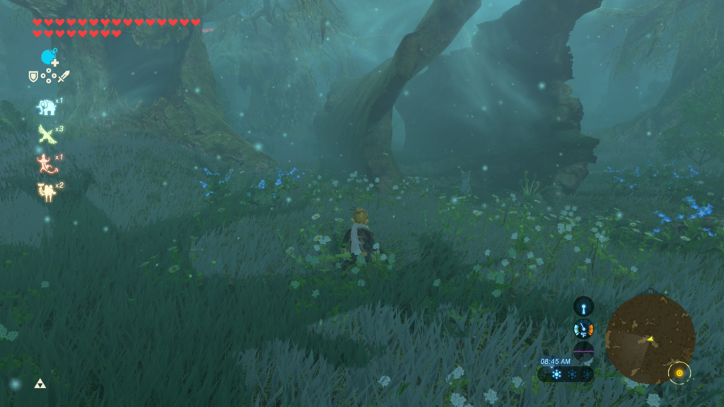 the hollowed-out log