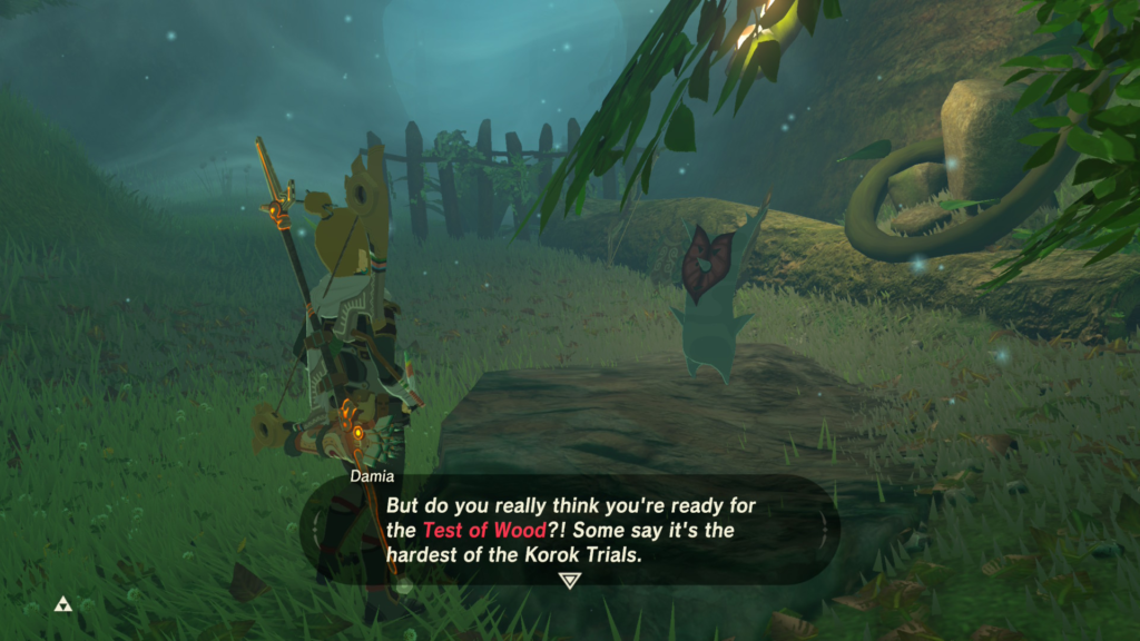 Talking to Damia about the Test of Wood