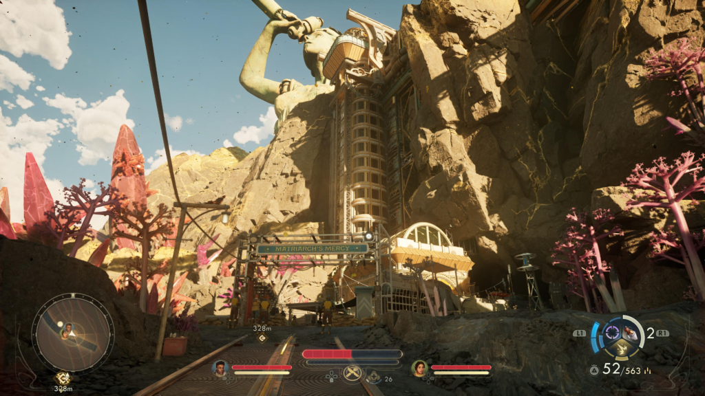 Meet with Abbot Newell at Matriarch's Mercy