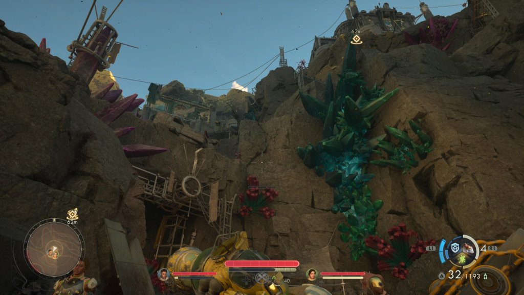 path into the Guardian Estates