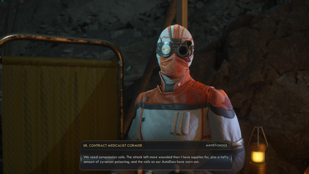 AutoDoc Compression Coils The Outer Worlds 2