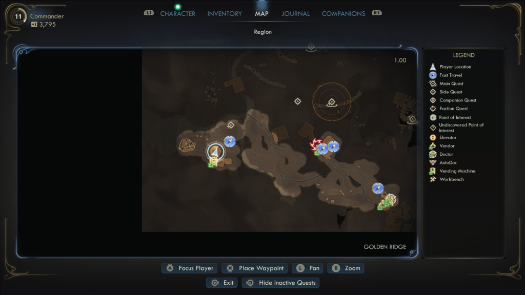 Battle with the Beastly Brigands map location