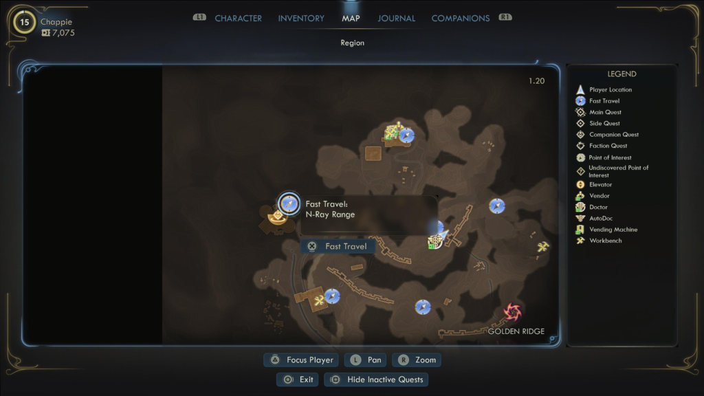 Investigate the N-Ray Range