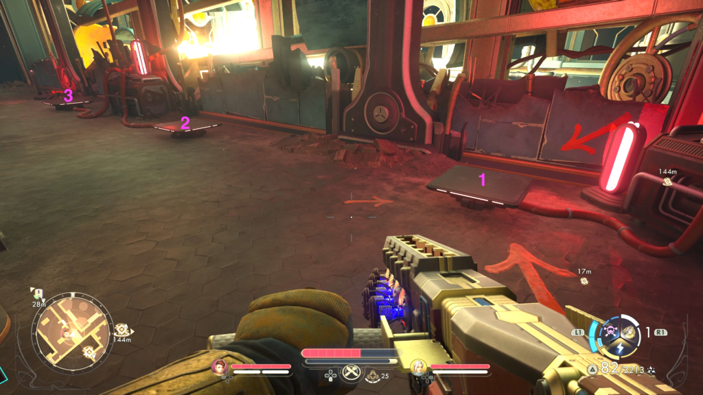 stand on pressure plates