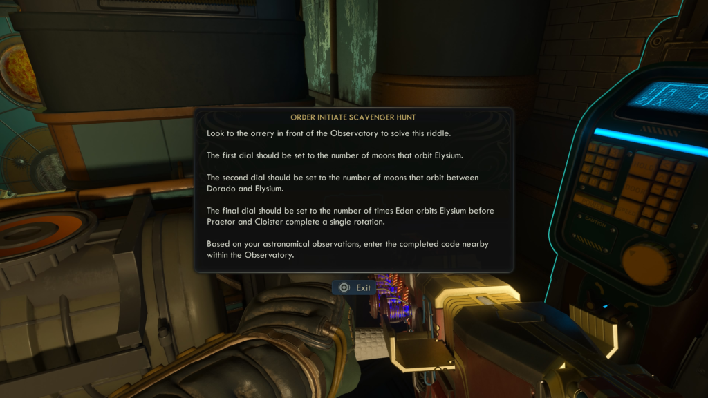 Order Initiate Scavenger Hunt