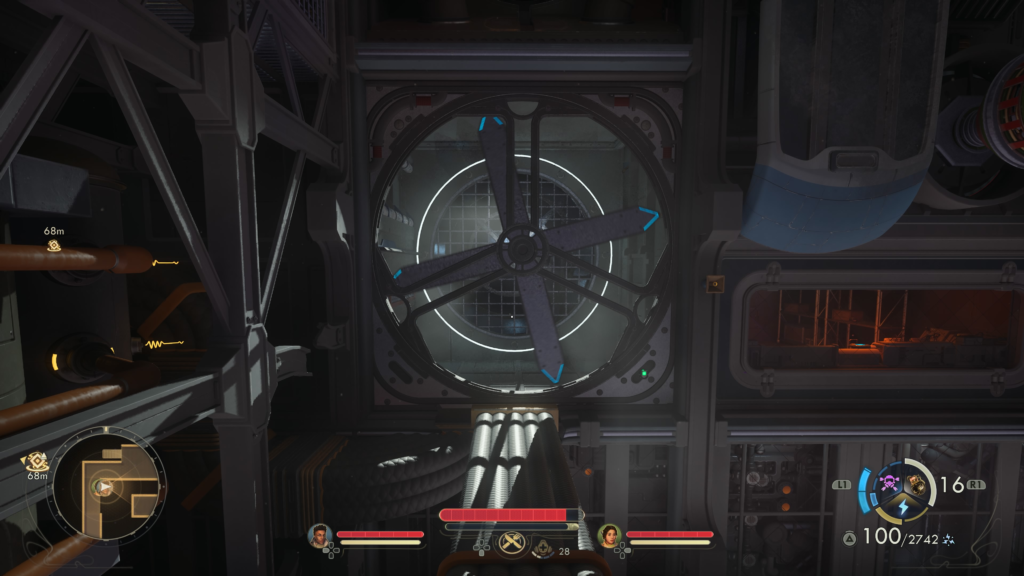 how to breech the spinning fan