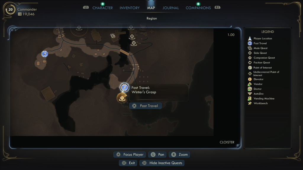 Enter Unorthodox Notion Reclusions at Winter's Grasp